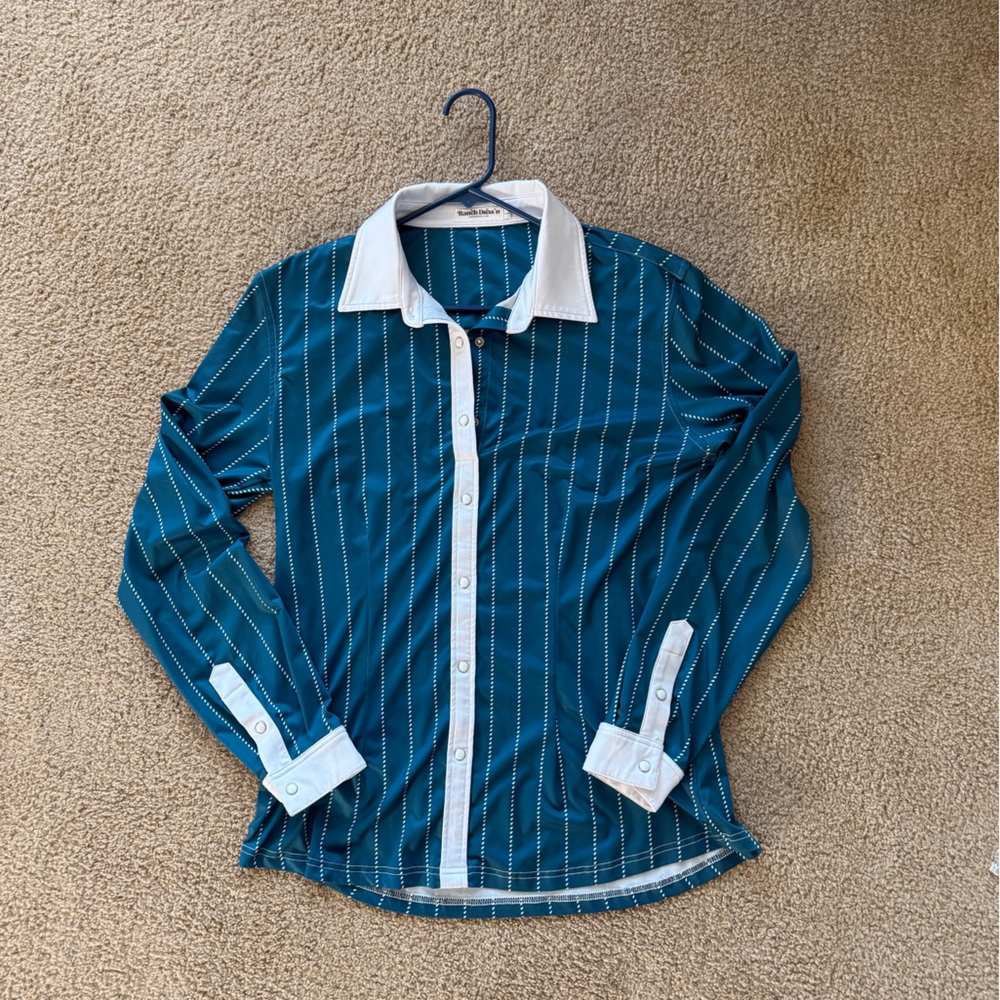 Ranch Dress’n Pullover Western Shirt Large